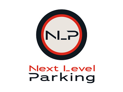 Next Level Parking logo logodesign logotype valetparking