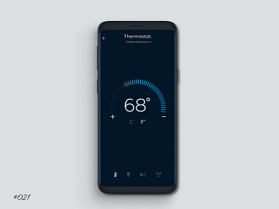 Daily UI 021 Home Monitoring Dashboard