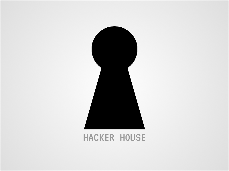 Hacker House (animated) hacker hacker house house lock unlock