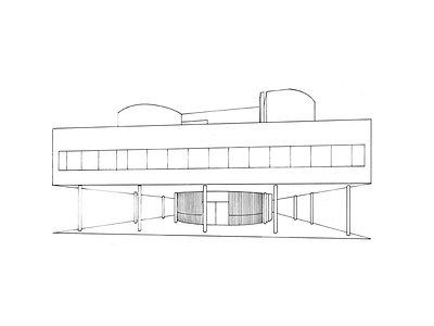 Villa Savoye (Le Corbusier) architecture le corbusier villa savoye