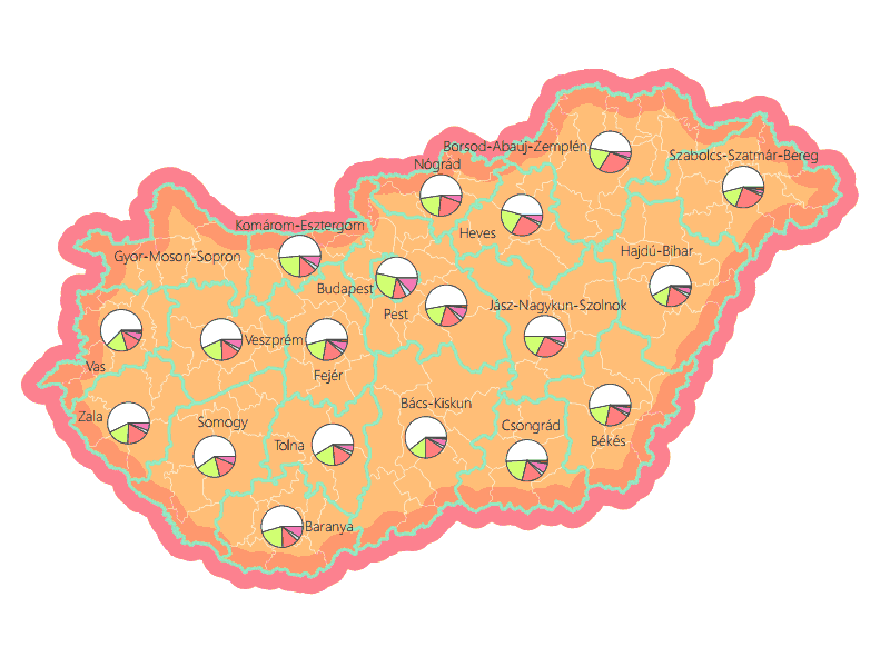 Hungary 2010 Election Results politics hungary gis maps