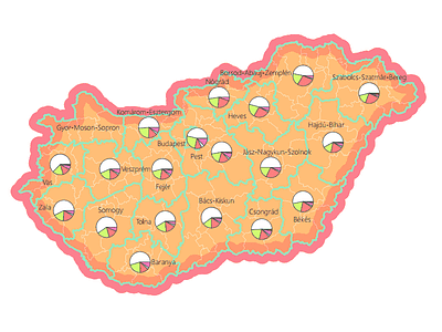 Hungary 2010 Election Results gis hungary maps politics
