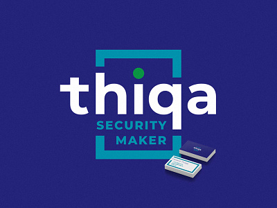 Thiqa digital logo logotype security