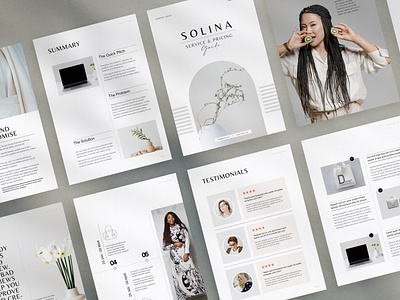 SOLINA Services & Pricing Template