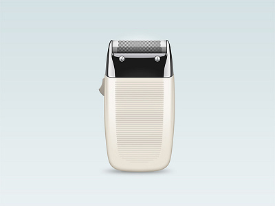 Braun Razor 3d braun clean design icon iphone plastic razor realistic stainless steel