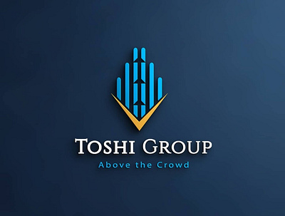 Toshi Group graphic design logo minimalist design real estate