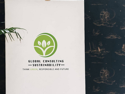 Global Consulting Sustainable branding graphic design logo logodesign