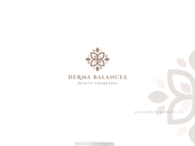 Derma Balances branding design graphic design logo logo design minimalist