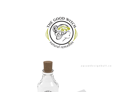 The Good Witch branding graphic design logo logo design minimalist