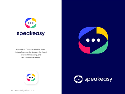 Speakeasy branding design graphic design logo logo design minimalist