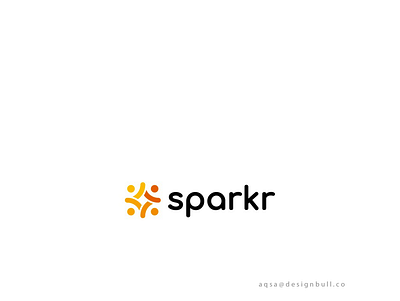 SPARKR branding design graphic design logo logo design minimalist