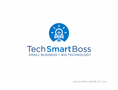 TechSmartBoss branding design graphic design logo logo design minimalist