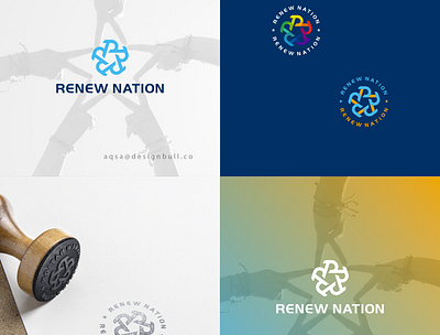 Renew Nation branding design graphic design logo logo design minimalist