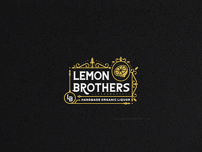 Lemon Brothers branding design graphic design logo logo design minimalist