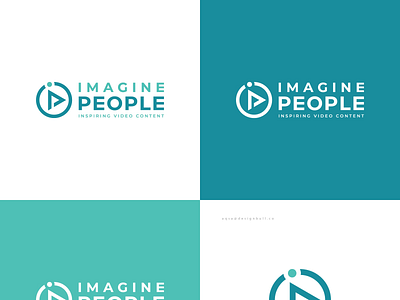 IMAGINE PEOPLE IVC branding design graphic design illustration logo logo design minimalist