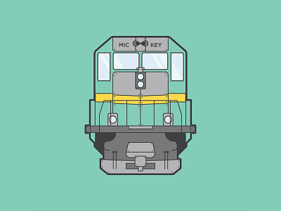 Trains: Cargo 2 2d cargo city design illustration illustrator photoshop simple trains