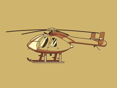 City Helicopter 2d art design helicopter illustration illustrator line line art plane simple