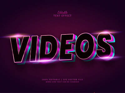 Text Effect Videos Style CInematic 3d 3d mockup 3d text effect animation branding font effect logo marketing mockup motion graphics movie poster template text effect tiktok videos