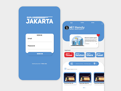 Jakarta explore , mengeksplore diri ^^ graphic design logo ui