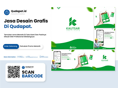 DESAIN QUDAPAT 3d animation branding graphic design logo motion graphics ui