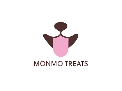 MONMO TREATS LOGO branding dog treats logo monmotreats
