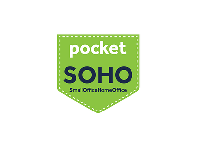 Pocket SOHO Logo branding business card design identity design logo logo design