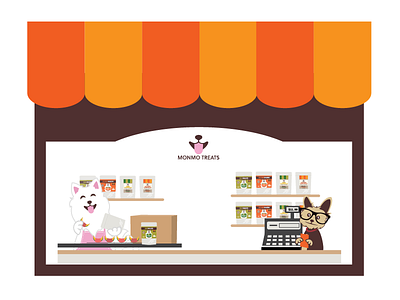 Treats design elements digital illustration e commerce design website design elements