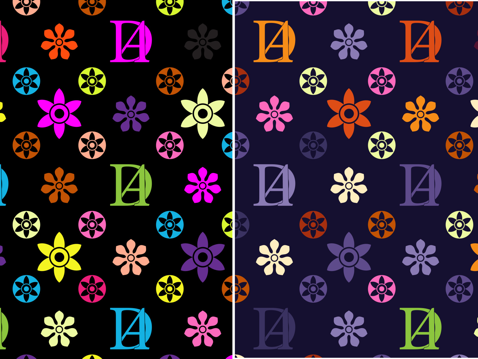 Logo pattern by NUR UDDIN on Dribbble