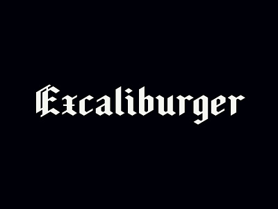 3rd Generation Excaliburger Logotype