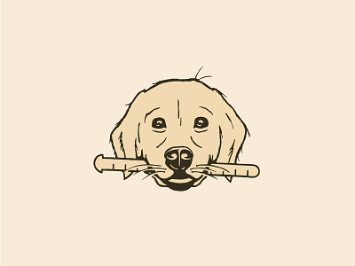 Golden Retriever Illustration