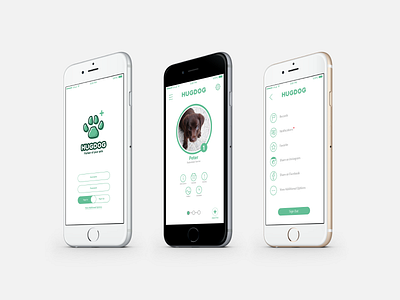 Pet Care Application Concept - HUGDOG