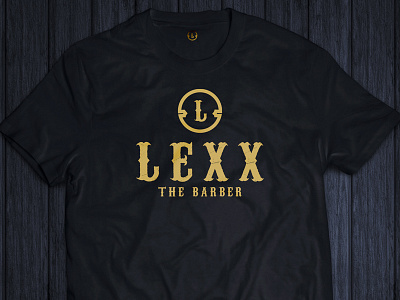 Lexx The Barber - T Shirt Design brand design brand identity branding logo design