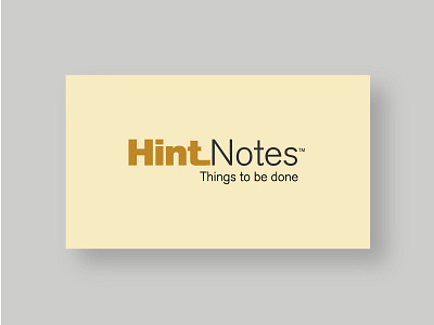 Hint Notes Identity Design brand design branding identity design utah brand design firm utah graphic design