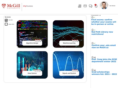 McGill mycourses