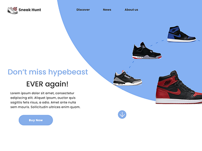 Sneaker website