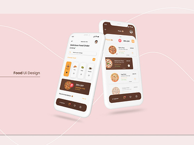 Food App Ui Design delicious food ui design food pp graphic design ui