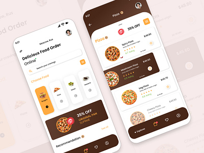 Food Ui Design