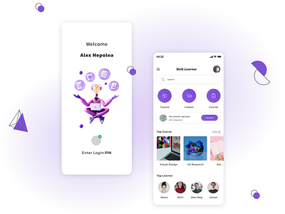 📖Skill Learner App concept