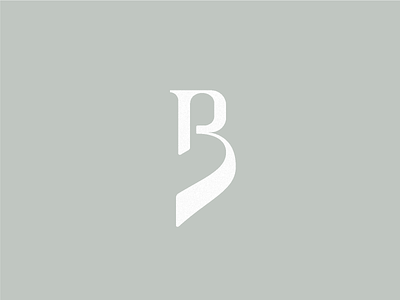 RB Initials b initials logo mark r rb