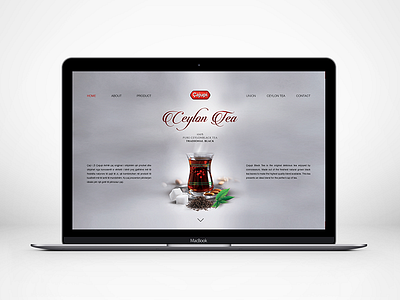 Çajupi - Ceylon Black Tea black ceylon design graphic tea web webdesign