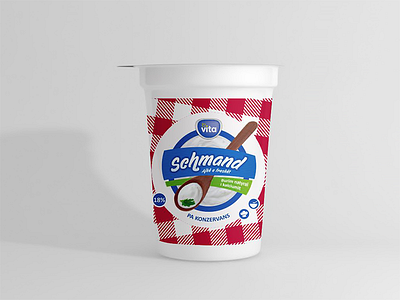 Vita Schmand cream design package schmand vita