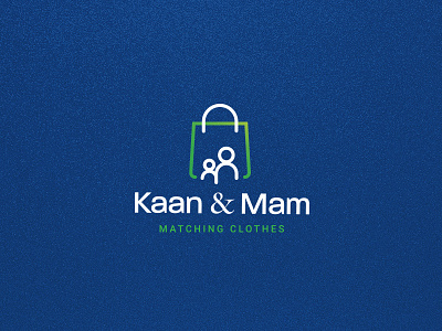 Kaan & Mam clothes identity logo matching online shopping