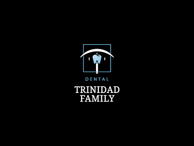 Trinidad Family Dental dental family identity logo miners pickaxe trinidad