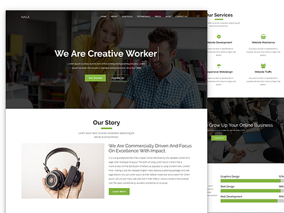 Agency Website Template