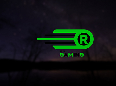 Real Gaming branding graphic design logo