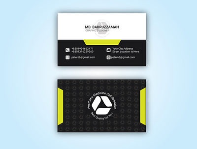 Business Card business card corporate card design graphic design illustration logo vector visiting card