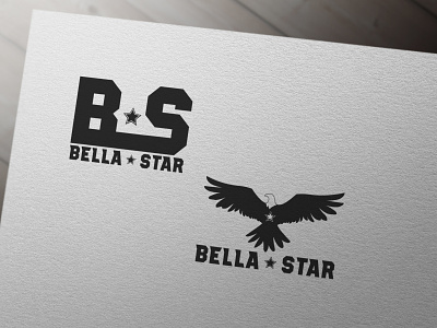 Logo for Bella Star ( Store of shoes ) branding clothes design graphic design illustration logo logotype mockup shoes store typography vector wear