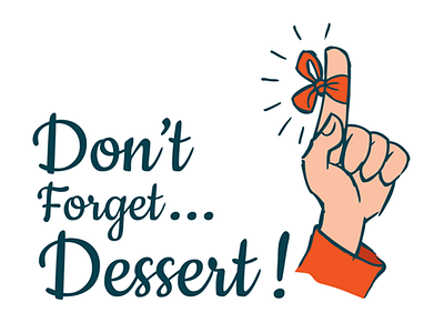 Don't Forget Dessert Logo