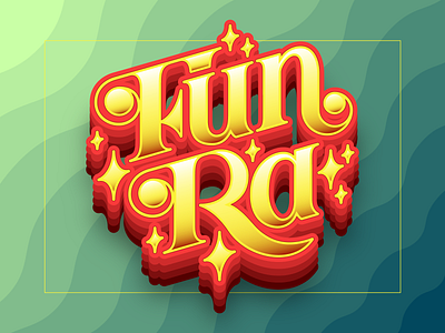 Fun Ra fun funk lettering type typeface