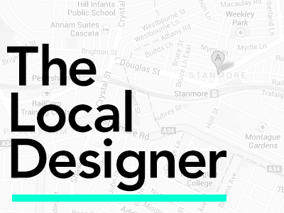 The Local Designer graphic design logo sydney website